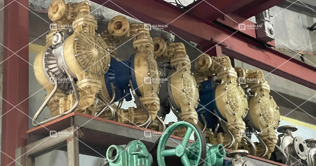 bơm màng yamada bơm hóa chất